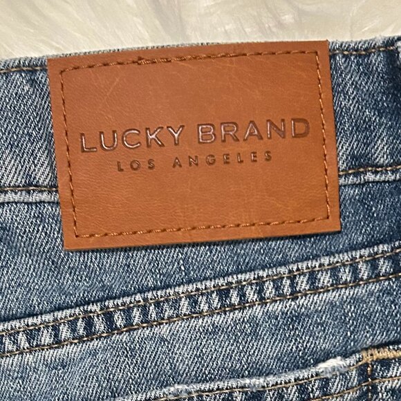 LUCKY BRAND Denim ripped shorts SIZE 0/25 - Picture 7 of 9